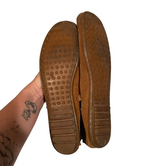 Koolaburra by UGG Aubrei Mini Booties Size 8 Women’s Brown Suede Faux Shearling - Picture 9 of 10